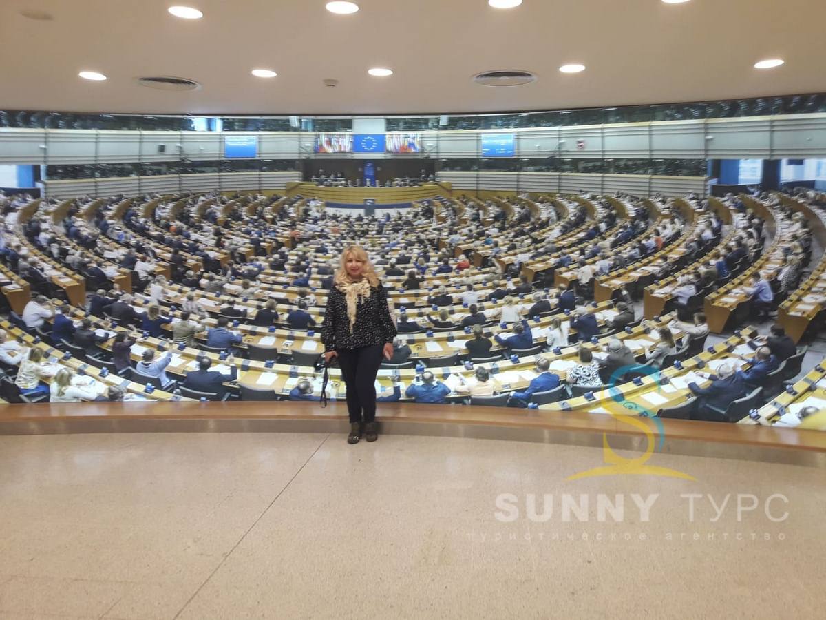 Зал заседаний Европарламента